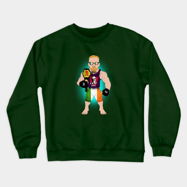 UFC-KFC Notorious Crewneck Sweatshirt by americanauthors